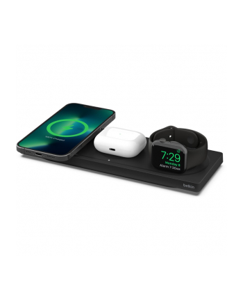 BELKIN 3IN1 WIRELESS CHARGING PAD WITH MAGSAFE BLK