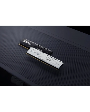 kingston Pamięć DDR5 Fury Beast 128GB(4*32GB)/5200 CL40 biała