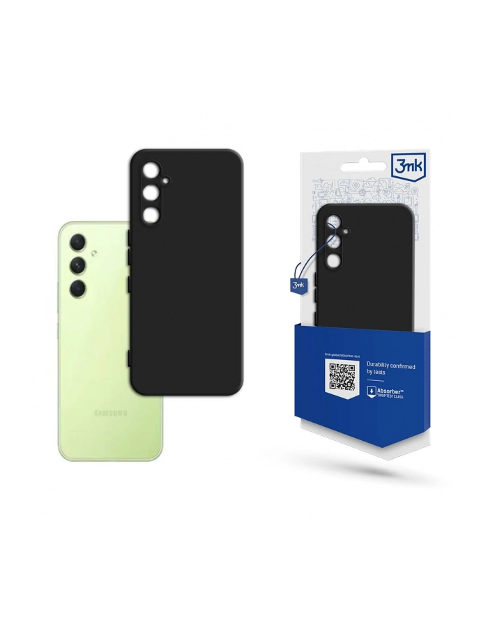 3mk Etui Matt Case Samsung A34 5G A346 Czarne główny