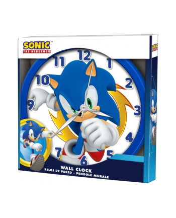 Zegar ścienny Wall clock 25cm Sonic SNC3002 Kids Euroswan