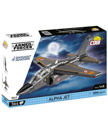 COBI 5842 Armed Forces Samolot Dassault Alpha Jet 364 klocki