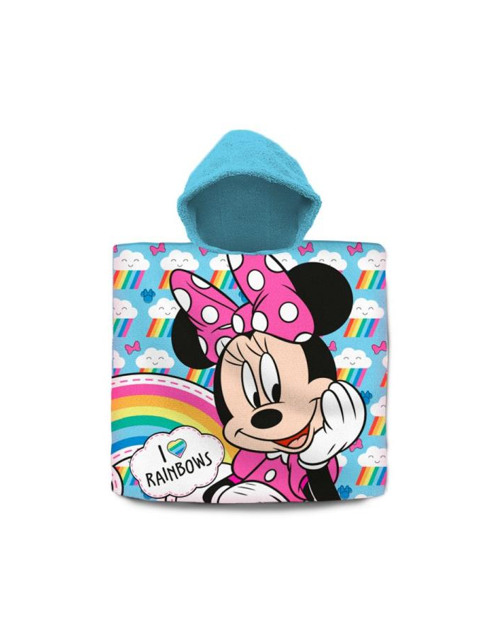 Ręcznik ponczo 60x120cm bawełniany Minnie Mouse MN-242P Kids Euroswan główny