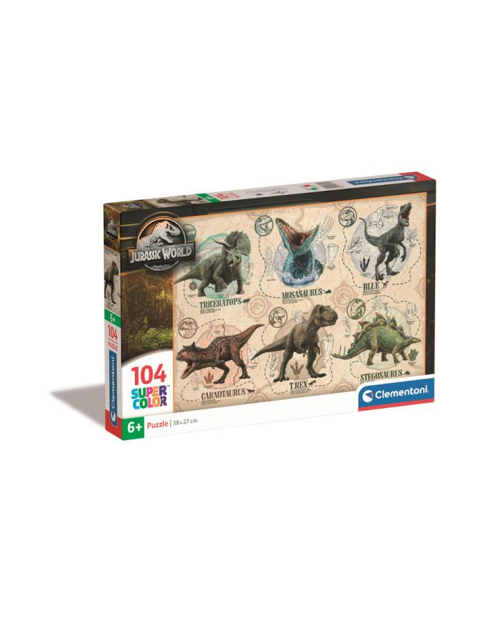 Clementoni Puzzle 104el Jurassic World 27179 główny