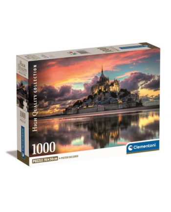 Clementoni Puzzle 1000el Le Magnifique Mont Saint-Michel 39769