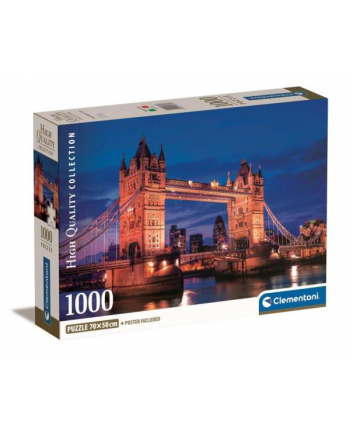 Clementoni Puzzle 1000el Tower Bridge nocą 39772