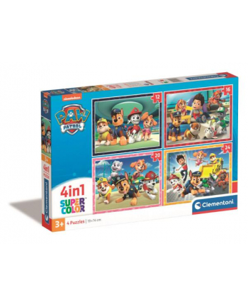 Clementoni Puzzle 4w1 PAW PATROL Psi Patrol 21513