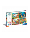 Clementoni Puzzle 4w1 Kubuś Puchatek 21514 - nr 2