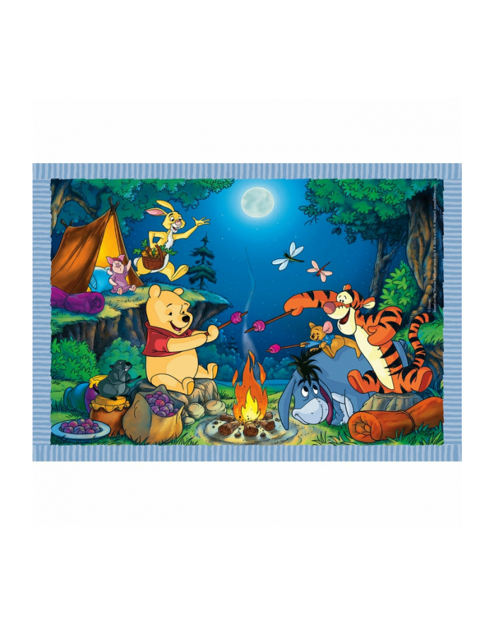 Clementoni Puzzle 4w1 Kubuś Puchatek 21514 główny