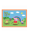 Clementoni Puzzle 4w1 Świnka Peppa 21516 - nr 3