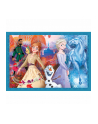Clementoni Puzzle 4w1 Frozen. Kraina Lodu 21518 - nr 5
