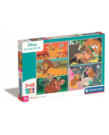 Clementoni Puzzle 3x48el Disney Classics 25285