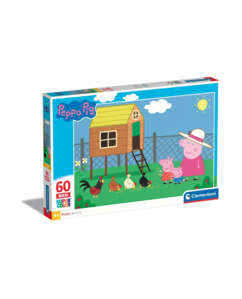 Clementoni Puzzle 60el Maxi Świnka Peppa 26590