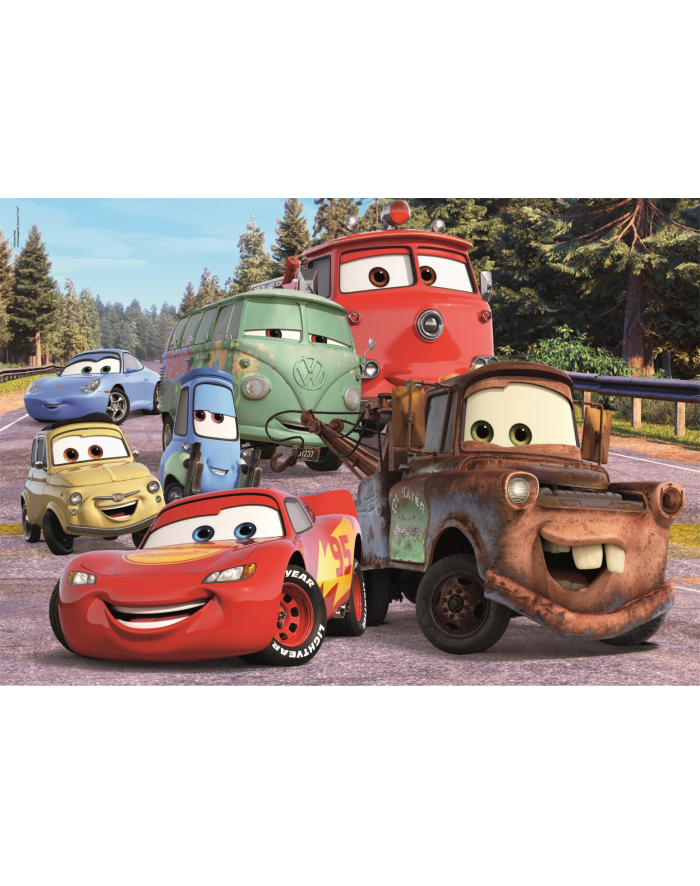 Clementoni Puzzle 24el Maxi Cars on the road 24239 główny