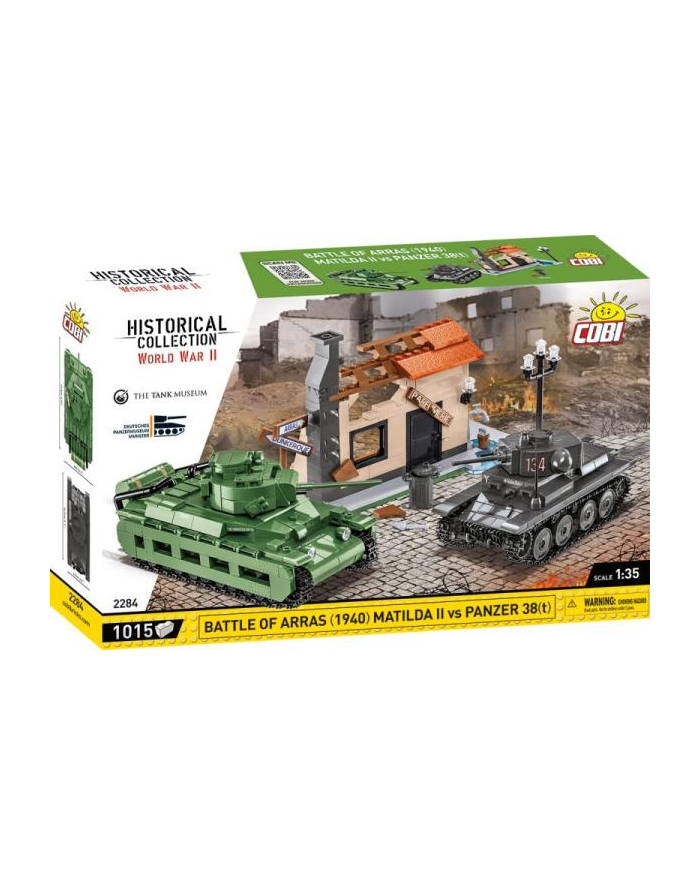 COBI 2284 Historical Collection WWII Battle of Arras 1940 1015kl główny