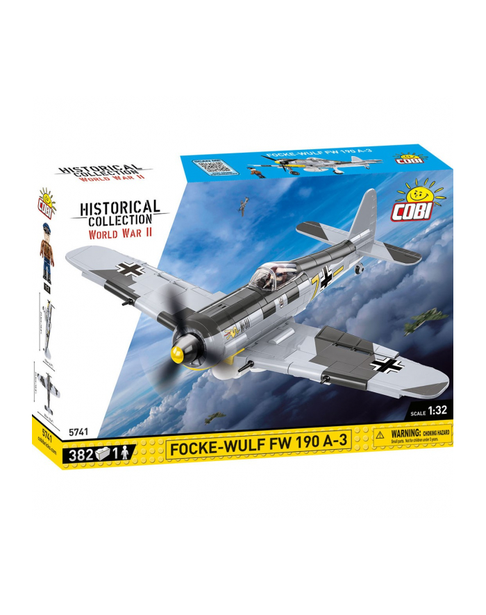 COBI 5741 Historical Collection WWII Focke-Wulf FW 190-A3 382kl główny