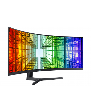 samsung Monitor 49 cali LS49A950UIPXEN VA 5120x1440 DQHD 32:9 2xHDMI 1xUSB-C (90W) 1xDP 3xUSB 3.0 LAN (RJ45) 4ms HAS głośniki zakrzywiony 3 lata on-site