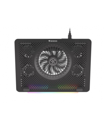 natec Podstawka pod notebook Genesis Oxid 450 RGB  15.6''