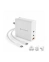 hyperdrive Ładowarka USB-C 140 W PD 3.1 z adapterami Biała - nr 3