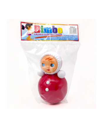 lazur-mix Bimbo wańka-wstańka lalka mała