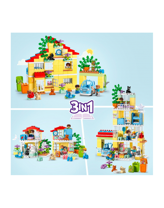 LEGO 10994 DUPLO Town Dom rodzinny 3 w 1 p2 główny