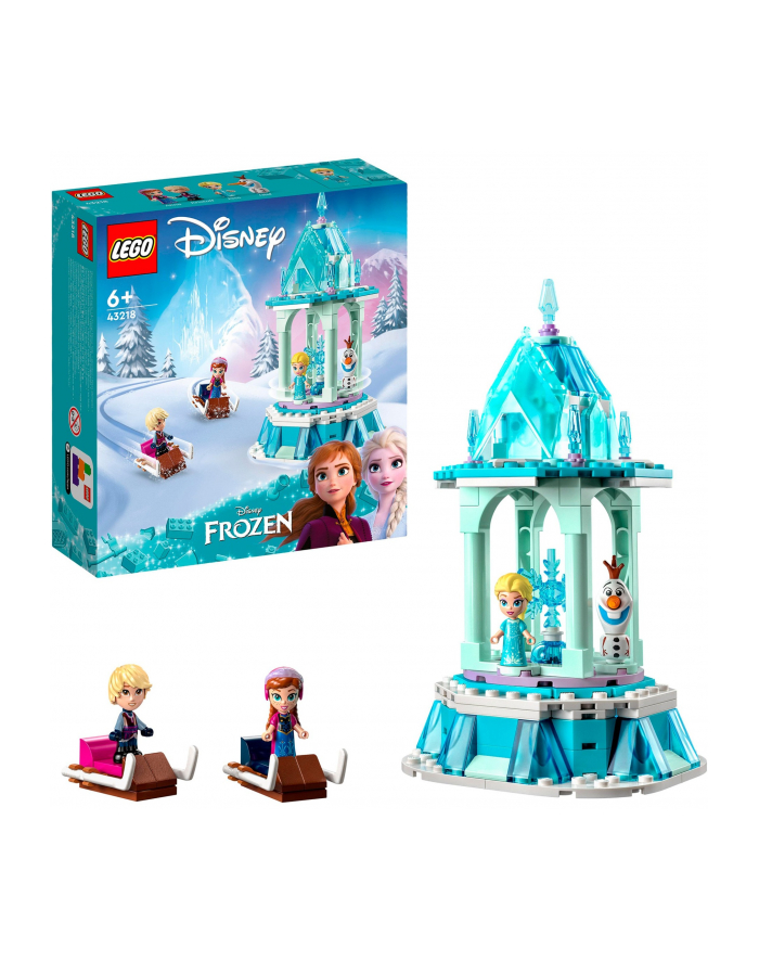 LEGO 43218 DISNEY PRINCESS Magiczna karuzela Anny i Elzy p6 główny