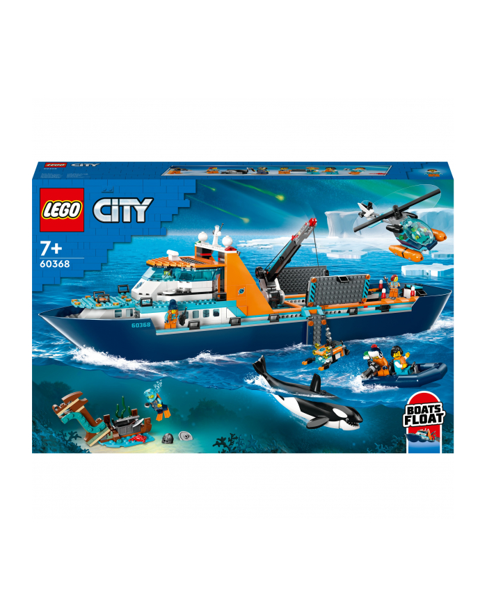 LEGO 60368 CITY Łódzki badacz Arktyki p3 główny
