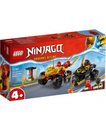 LEGO 71789 NINJAGO Bitwa samochodowo-motocyklowa między Kaiem a Rasem p4
