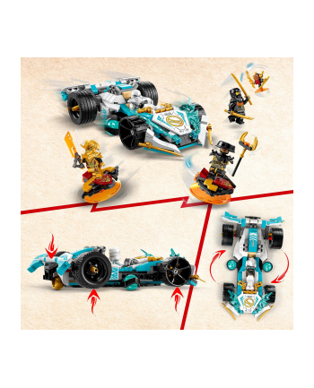 LEGO 71791 NINJAGO Samochód wyścigowy Zane'a Dragon Power Spinjitzu p5