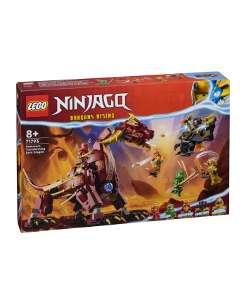 LEGO 71793 NINJAGO Heatwave Transformujący Smok Lawa p4