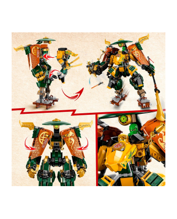 LEGO 71794 NINJAGO Drużyna mechów ninja Lloyda i Arina p4