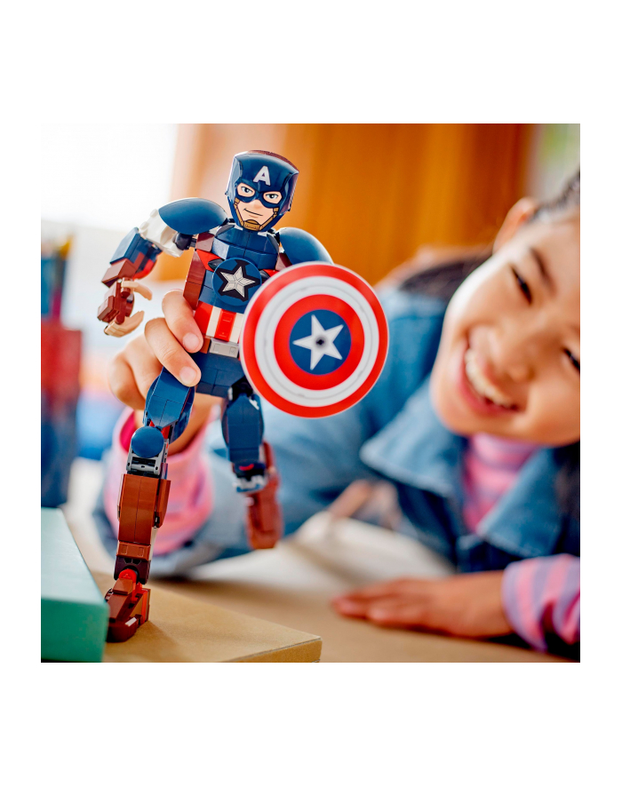 LEGO 76258 SUPER HEROES Figurka Kapitana Ameryki p6 główny