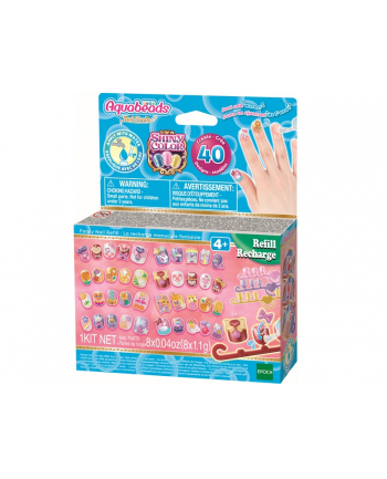 epoch AQUABEADS Nail Studio Modne paznokcie zestaw uzupełniający 35007
