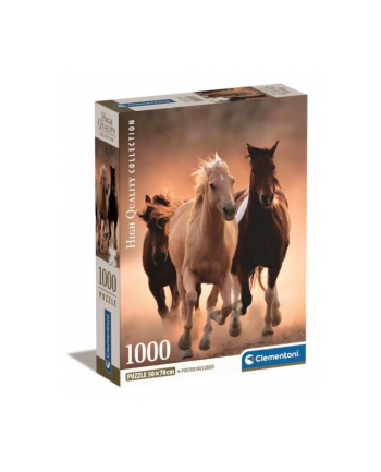 Clementoni Puzzle 1000el Konie w galopie 39771