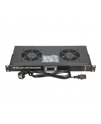 EXTRALINK PANEL WENTYLATORÓW 19''; 2 WENTYLATORY