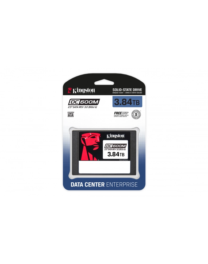 Dysk SSD Kingston DC600M 384TB SATA 25''; SEDC600M/3840G (DWPD 1) główny