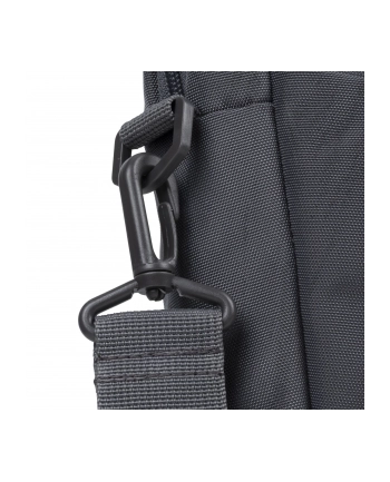 RIVACASE TORBA NA LAPTOP 15,6-16 ALPENDORF ECO, SZARA, MATERIAŁ WODOODPORNY, EKO RPET, KIESZENIE NA SMARTFON, DOKUM, AKCES