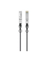 INTELLINET SFP+ 10G Passive DAC Twinax Cable SFP+ to SFP+ 1 m 3 ft. HPE-compatible Direct Attach Copper AWG 30 Black - nr 12