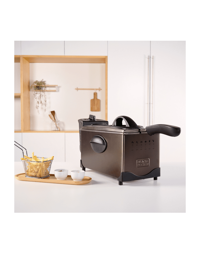 Frytownica olejowa Black+Decker BXDF1200E (2100W) główny