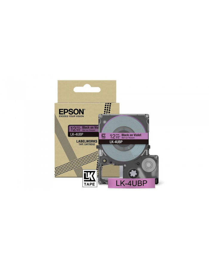 EPSON Colour Tape Violet/Black 12mm 8m LK-4UBP główny