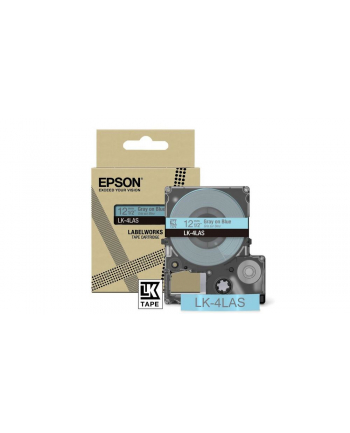 EPSON Colour Tape Blue/Grey 12mm 8m LK-4LAS