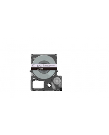 EPSON Colour Tape Lavender/Grey 12mm 8m LK-4UAS