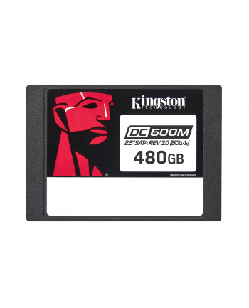 Dysk SSD Kingston DC600M 480GB SATA 25''; SEDC600M/480G (DWPD 1)