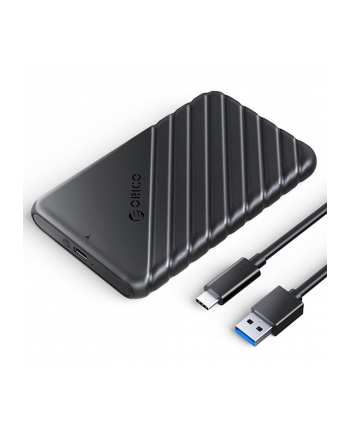 ORICO OBUDOWA DYSKU 2,5''; USB-C 31 6GBPS, CZARNA