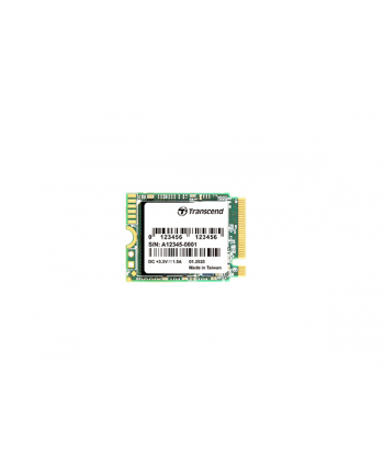 TRANSCEND 256GB M.2 2230 SSD PCIe Gen3x4 NVMe 3D TLC DRAM-less