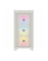 CORSAIR 3000D RGB Tempered Glass Mid Tower White - nr 23