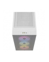 CORSAIR 3000D RGB Tempered Glass Mid Tower White - nr 2