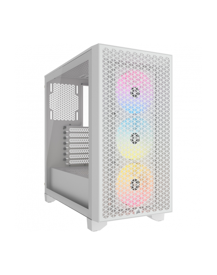 CORSAIR 3000D RGB Tempered Glass Mid Tower White główny