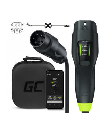 Green Cell Habu Ładowarka mobilna EV 11 kW 7 m Typ 2 CEE nr 2