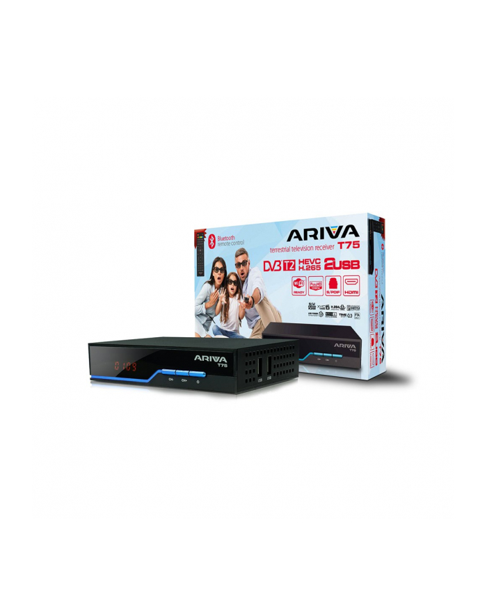 Tuner DVB-T2 Ferguson Ariva T75 H265 HEVC główny