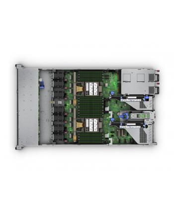 hewlett packard enterprise HPE ProLiant DL360 Gen11 Intel Xeon Silver 4410Y 2.0GHz 12-core 1P 32GB-R MR408i-o NC 8SFF 800W PS Server